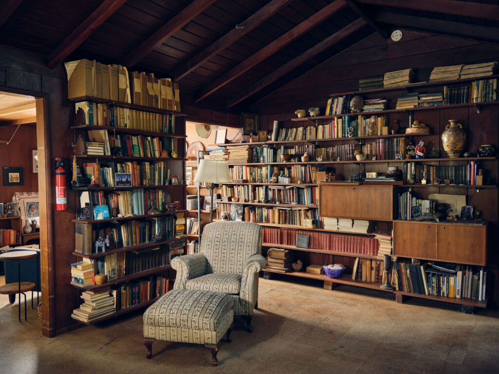 Sasha Shulgin's Library and Study